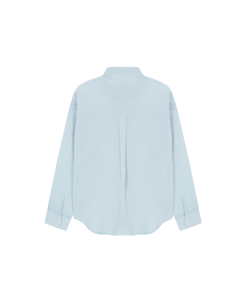 SALAD BAGUNI(サラダバグニ)の「Sheer cotton shirt - blue(シャツ/ブラウス・レディース・その他・FREE)」の2枚目の写真