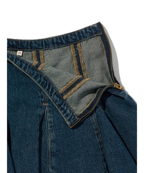 Levi's(リーバイス)の「Levi's/リーバイス ゴデットミニスカート(デニムスカート・レディース・ダークインディゴブルー・28inch/27inch/26inch/25inch/24inch/23inch)」の8枚目の写真