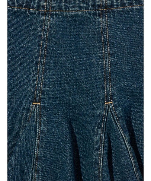 Levi's(リーバイス)の「Levi's/リーバイス ゴデットミニスカート(デニムスカート・レディース・ダークインディゴブルー・28inch/27inch/26inch/25inch/24inch/23inch)」の10枚目の写真