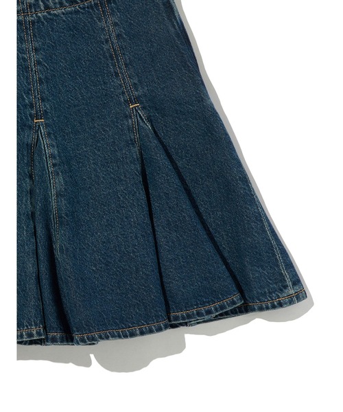 Levi's(リーバイス)の「Levi's/リーバイス ゴデットミニスカート(デニムスカート・レディース・ダークインディゴブルー・28inch/27inch/26inch/25inch/24inch/23inch)」の11枚目の写真