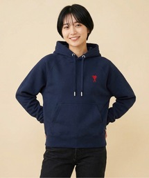 AMI Alexandre Mattiussi（アミアレクサンドルマテュッシ）の「AMI PARIS / AMI SMALL HEART LOGO HOODIE（パーカー）」