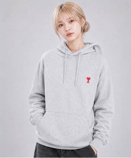 セール】AMI PARIS / AMI SMALL HEART LOGO HOODIE（パーカー）｜AMI