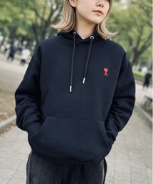 AMI Alexandre Mattiussi（アミアレクサンドルマテュッシ）の「AMI PARIS / AMI SMALL HEART LOGO HOODIE（パーカー）」