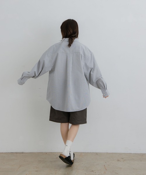 flaner（フラネ）の「Detachable 2way pants / デタッチャブル2wayパンツ（その他パンツ・レディース・グレー/ホワイト・MEDIUM/LARGE）」の20枚目の写真