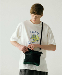 DISCUS ATHLETIC（ディスカス　アスレチック）の「ストリングミニクロスバッグダークグリーン（メッセンジャーバッグ）」