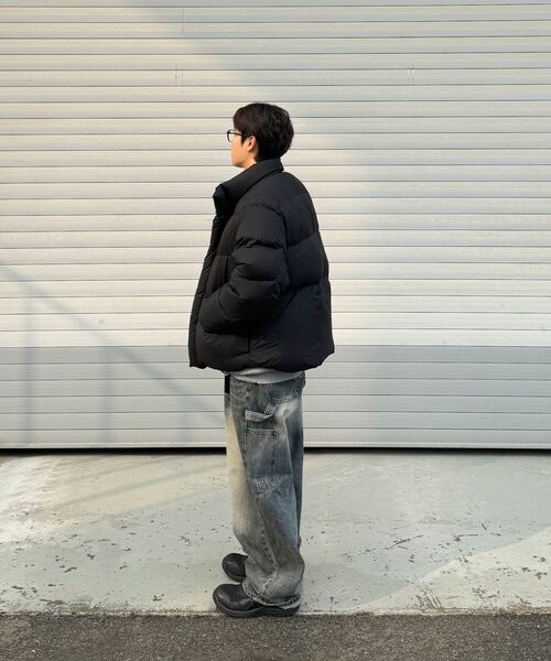 ACSHI(アクシ)の「ヴィンテージウォッシングカーペンターバルーンフィットデニムパンツユニセックス(ブラック)(デニムパンツ・メンズ・その他・S/M/L/XL/XS/XXL)」の15枚目の写真