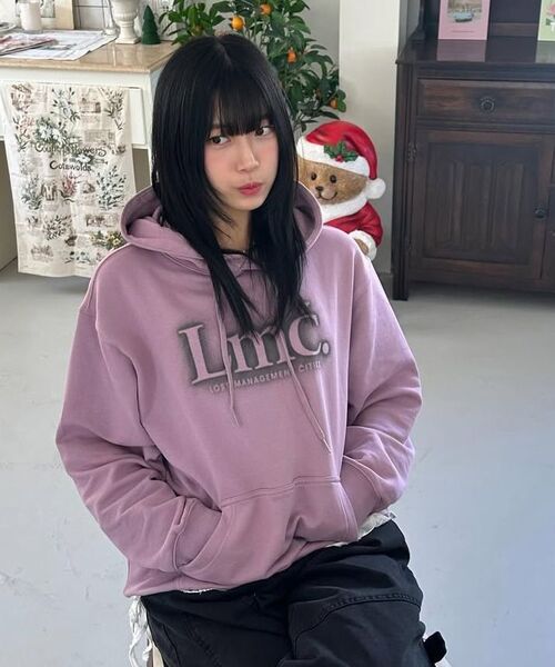 LMCの「BLUR SERIF HOODIE light heather gray(パーカー・レディース・その他・S/M/L/XL)」の4枚目の写真