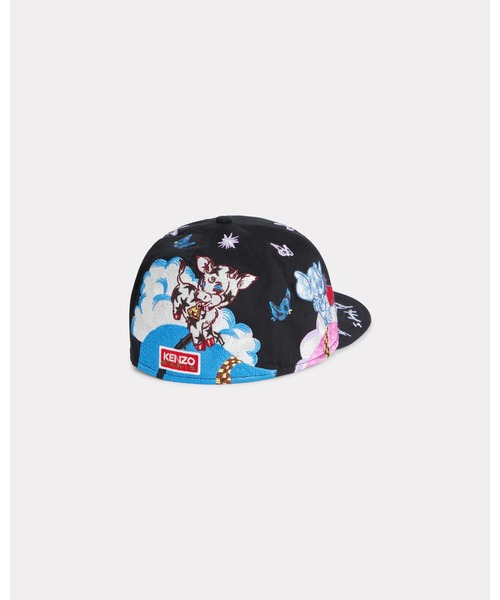 KENZO(ケンゾー)の「'KENZO x New Era' エンブロイダリー キャップ(キャップ・メンズ・ブラック系その他・7 1/8/7 1/2 59.6/7 3/8 58.7/7 1/4)」の3枚目の写真