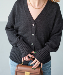 Spick & Span | レーヨンペーパーヤーンVネックカーディガン(カーディガン/ボレロ)