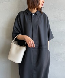 mizuiroind（ミズイロインド）の「[mizuiro ind/ミズイロインド] ペインターライクワンピース【追加】（ワンピース）」