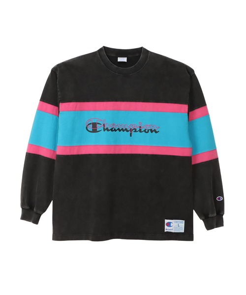Champion(チャンピオン)の「【Champion/チャンピオン】メンズ アクションスタイル ロングスリーブTシャツ(Tシャツ/カットソー・メンズ・グレー/ブラック/ネイビー・X-LARGE/LARGE/MEDIUM)」の11枚目の写真