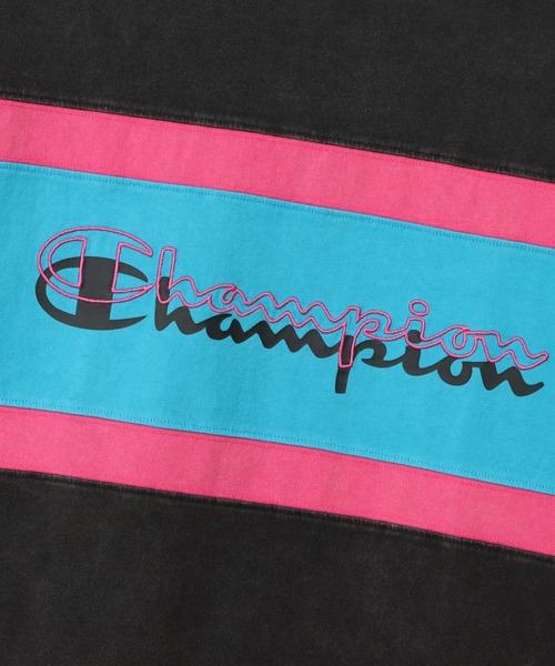 Champion(チャンピオン)の「【Champion/チャンピオン】メンズ アクションスタイル ロングスリーブTシャツ(Tシャツ/カットソー・メンズ・グレー/ブラック/ネイビー・X-LARGE/LARGE/MEDIUM)」の12枚目の写真