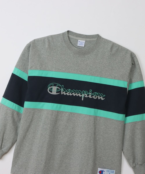Champion(チャンピオン)の「【Champion/チャンピオン】メンズ アクションスタイル ロングスリーブTシャツ(Tシャツ/カットソー・メンズ・グレー/ブラック/ネイビー・X-LARGE/LARGE/MEDIUM)」の17枚目の写真