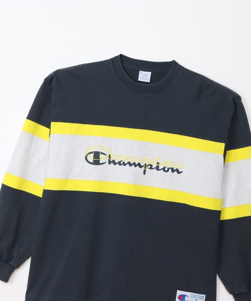 Champion(チャンピオン)の「【Champion/チャンピオン】メンズ アクションスタイル ロングスリーブTシャツ(Tシャツ/カットソー・メンズ・グレー/ブラック/ネイビー・X-LARGE/LARGE/MEDIUM)」の21枚目の写真