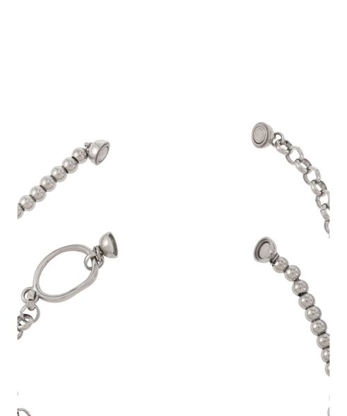 UN3D.(アンスリード)の「4WAY BALL CHAIN NC2 / 4WAYボールチェーンネックレス2(ネックレス・レディース・シルバー・FREE)」の11枚目の写真