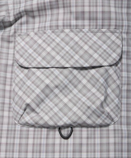 DAIWA PIER39(ダイワピア39)の「DAIWA PIER39 TECH SPORTS OPEN COLLAR SHIRT L/S GREN PLAID ダイワ ピア39(シャツ/ブラウス・メンズ・チャコール/ライトグレー/ブラウン・XL/L/M/S)」の17枚目の写真