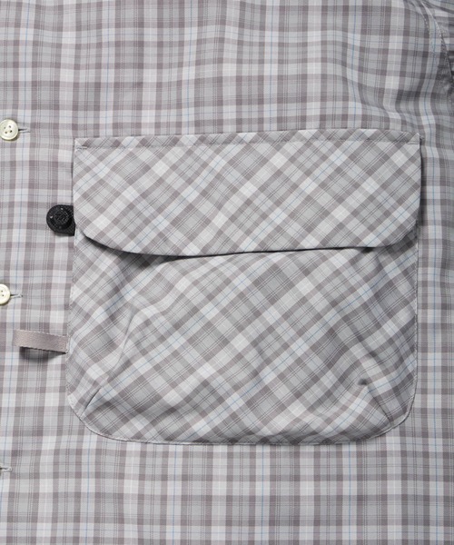 DAIWA PIER39(ダイワピア39)の「DAIWA PIER39 TECH SPORTS OPEN COLLAR SHIRT L/S GREN PLAID ダイワ ピア39(シャツ/ブラウス・メンズ・チャコール/ライトグレー/ブラウン・XL/L/M/S)」の18枚目の写真