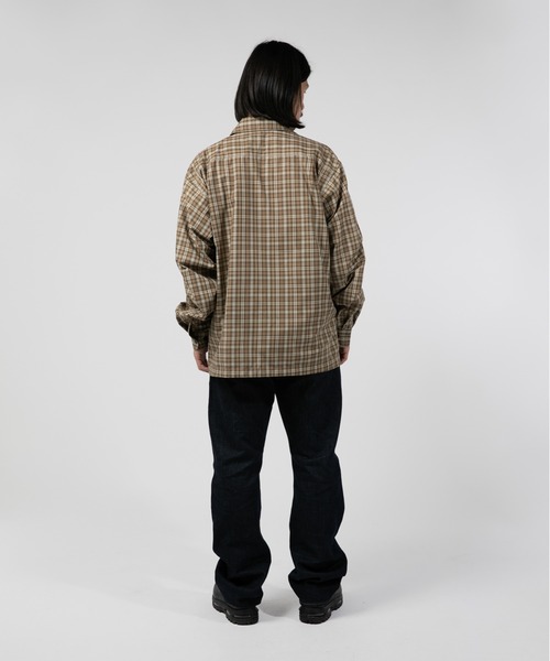 DAIWA PIER39(ダイワピア39)の「DAIWA PIER39 TECH SPORTS OPEN COLLAR SHIRT L/S GREN PLAID ダイワ ピア39(シャツ/ブラウス・メンズ・チャコール/ライトグレー/ブラウン・XL/L/M/S)」の19枚目の写真