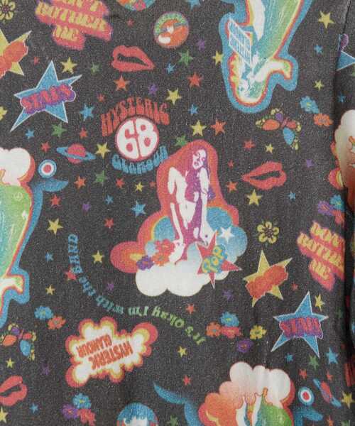 HYSTERIC GLAMOUR（ヒステリックグラマー）の「HYSTERIC68柄 カーディガン（カーディガン/ボレロ・レディース・ピンク系その他/ブラック系その他・FREE）」の8枚目の写真