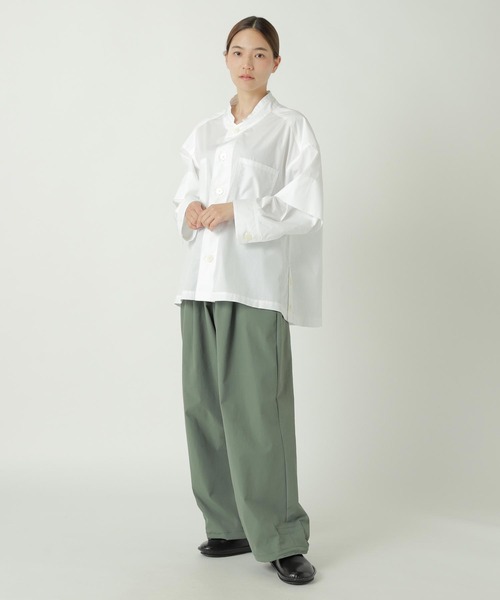 ZUCCa(ズッカ)の「SPUN PE STRETCH TWILL / S(その他パンツ・レディース・カーキ/ベージュ/ダークグレー・S size/M size)」の9枚目の写真
