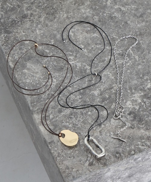 studio CLIP（スタディオクリップ）の「【CLIP BY STAFF/moezo企画】プレートコードネックレス（ネックレス・レディース・シルバー/ゴールド・FREE）」の12枚目の写真