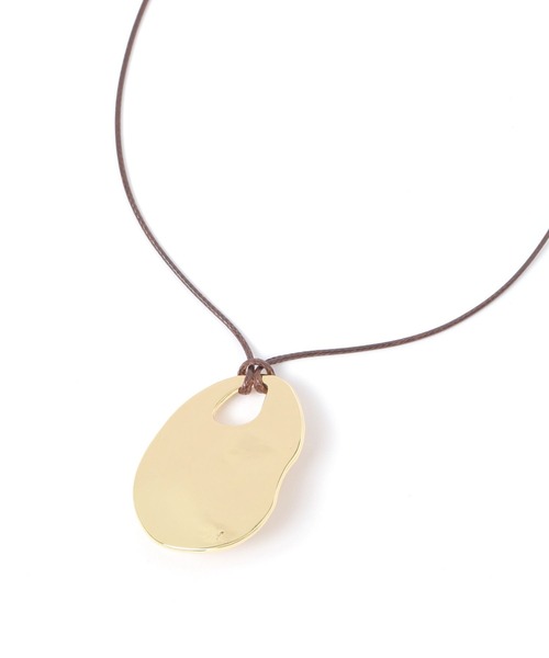 studio CLIP（スタディオクリップ）の「【CLIP BY STAFF/moezo企画】プレートコードネックレス（ネックレス・レディース・シルバー/ゴールド・FREE）」の13枚目の写真