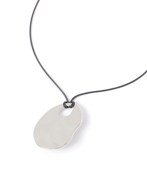 studio CLIP（スタディオクリップ）の「【CLIP BY STAFF/moezo企画】プレートコードネックレス（ネックレス・レディース・シルバー/ゴールド・FREE）」の14枚目の写真