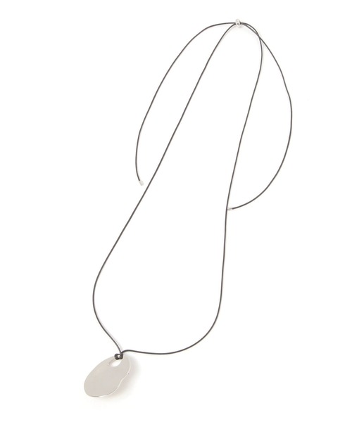 studio CLIP（スタディオクリップ）の「【CLIP BY STAFF/moezo企画】プレートコードネックレス（ネックレス・レディース・シルバー/ゴールド・FREE）」の15枚目の写真