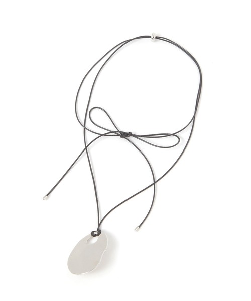 studio CLIP（スタディオクリップ）の「【CLIP BY STAFF/moezo企画】プレートコードネックレス（ネックレス・レディース・シルバー/ゴールド・FREE）」の17枚目の写真