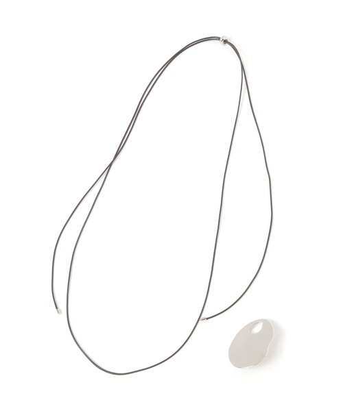 studio CLIP（スタディオクリップ）の「【CLIP BY STAFF/moezo企画】プレートコードネックレス（ネックレス・レディース・シルバー/ゴールド・FREE）」の18枚目の写真