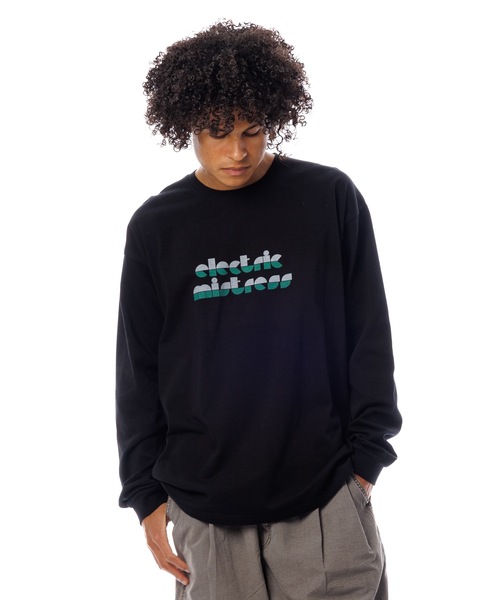Sandinista(サンディニスタ)の「Sound L-S Tee / サウンド長袖Tシャツ(Tシャツ/カットソー・メンズ・ホワイト/ブラック・MEDIUM/LARGE/X-LARGE)」の2枚目の写真