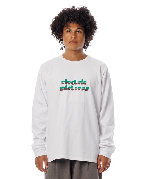 Sandinista(サンディニスタ)の「Sound L-S Tee / サウンド長袖Tシャツ(Tシャツ/カットソー・メンズ・ホワイト/ブラック・MEDIUM/LARGE/X-LARGE)」の5枚目の写真