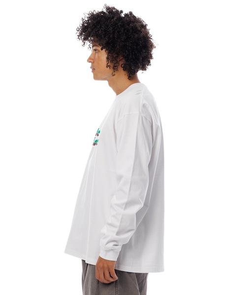 Sandinista(サンディニスタ)の「Sound L-S Tee / サウンド長袖Tシャツ(Tシャツ/カットソー・メンズ・ホワイト/ブラック・MEDIUM/LARGE/X-LARGE)」の6枚目の写真