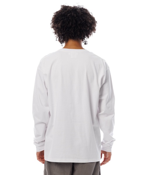 Sandinista(サンディニスタ)の「Sound L-S Tee / サウンド長袖Tシャツ(Tシャツ/カットソー・メンズ・ホワイト/ブラック・MEDIUM/LARGE/X-LARGE)」の7枚目の写真