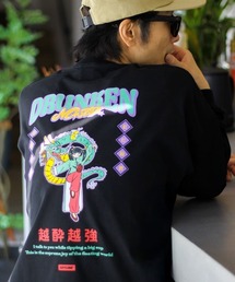 Leyline（レイライン）の「【Leyline】Drunken master l/s tee（DRAGON）（Tシャツ/カットソー）」