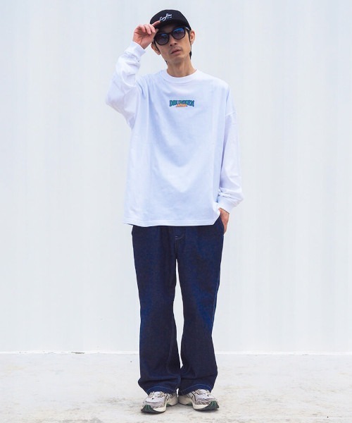 Leyline(レイライン)の「【Leyline】Drunken master l/s tee(DRAGON)(Tシャツ/カットソー・メンズ・ブラック/ホワイト・XL/L/M)」の3枚目の写真