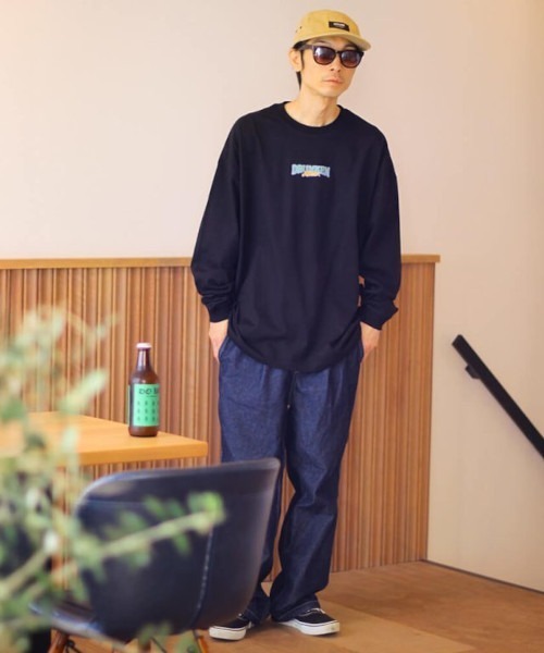Leyline(レイライン)の「【Leyline】Drunken master l/s tee(DRAGON)(Tシャツ/カットソー・メンズ・ブラック/ホワイト・XL/L/M)」の9枚目の写真
