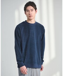 green label relaxing | メランジ パイル クルーネック カットソー(Tシャツ/カットソー)