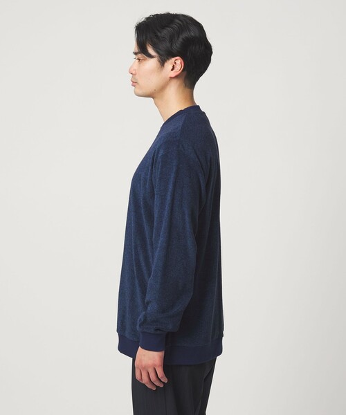 green label relaxing（グリーンレーベルリラクシング）の「メランジ パイル クルーネック カットソー（Tシャツ/カットソー・メンズ・ネイビー/ダークグレー/ライトグレー・L/S/XL/M）」の14枚目の写真