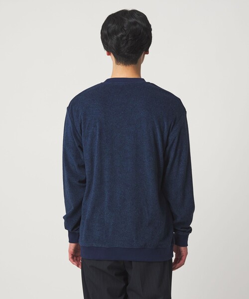 green label relaxing（グリーンレーベルリラクシング）の「メランジ パイル クルーネック カットソー（Tシャツ/カットソー・メンズ・ネイビー/ダークグレー/ライトグレー・L/S/XL/M）」の15枚目の写真