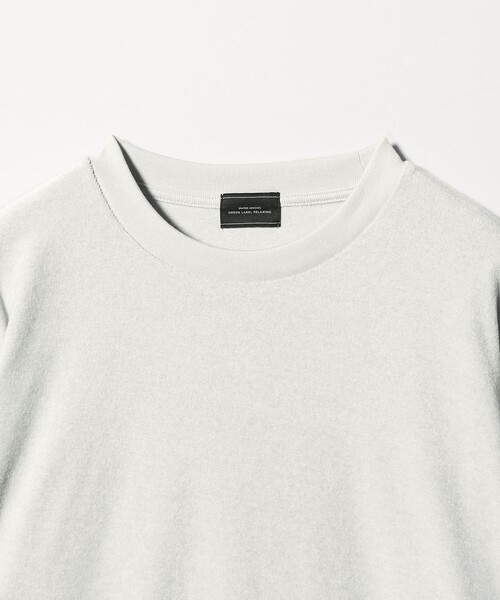 green label relaxing（グリーンレーベルリラクシング）の「メランジ パイル クルーネック カットソー（Tシャツ/カットソー・メンズ・ネイビー/ダークグレー/ライトグレー・L/S/XL/M）」の18枚目の写真