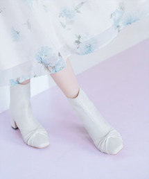 WILLSELECTION | フロントリボンショートブーツ(ブーツ)