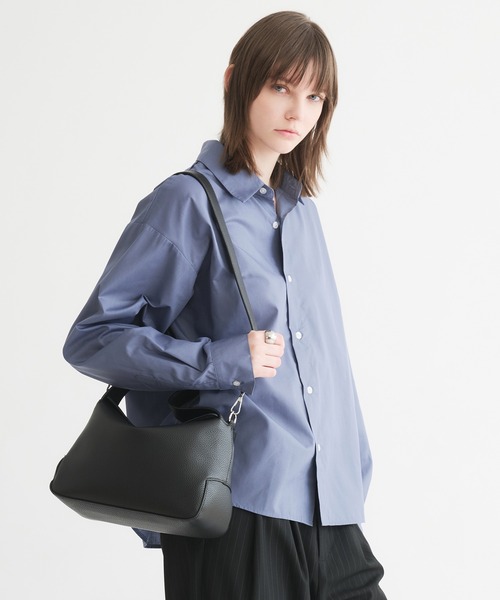 selle glant（セレグランテ）の「2WAY DESIGN HAND BAG/2WAYデザインハンドバッグ（ハンドバッグ・メンズ・ダークブラウン/ブラック/グレイッシュベージュ・ONESIZE）」の7枚目の写真