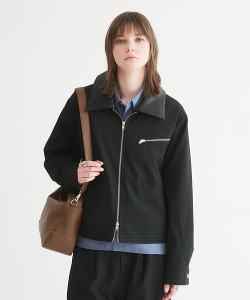 selle glant（セレグランテ）の「2WAY DESIGN HAND BAG/2WAYデザインハンドバッグ（ハンドバッグ・メンズ・ダークブラウン/ブラック/グレイッシュベージュ・ONESIZE）」の18枚目の写真