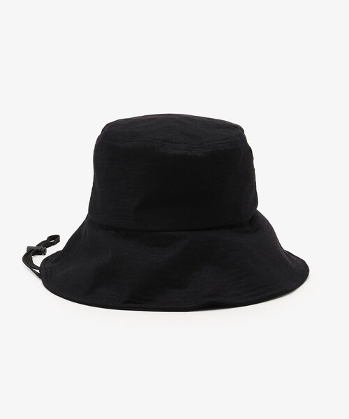 Afternoon Tea（アフタヌーンティー）の「ツバ広UVバケットハット（ハット・レディース・ベージュ/ブラック/アイボリー・ONE SIZE）」の8枚目の写真