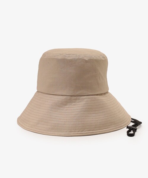 Afternoon Tea（アフタヌーンティー）の「ツバ広UVバケットハット（ハット・レディース・ベージュ/ブラック/アイボリー・ONE SIZE）」の17枚目の写真