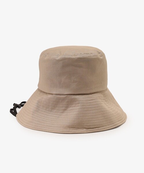 Afternoon Tea（アフタヌーンティー）の「ツバ広UVバケットハット（ハット・レディース・ベージュ/ブラック/アイボリー・ONE SIZE）」の18枚目の写真