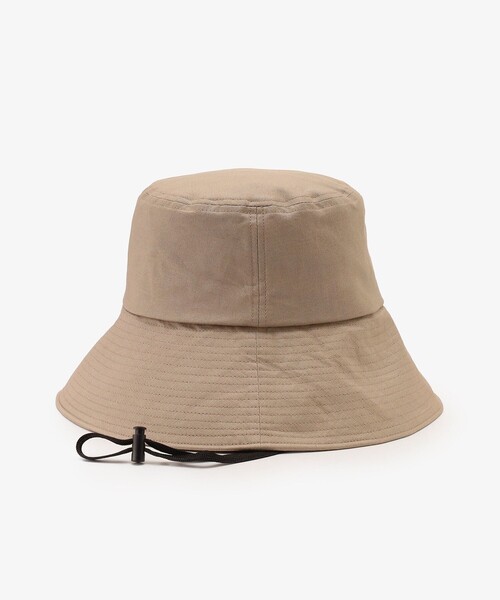 Afternoon Tea（アフタヌーンティー）の「ツバ広UVバケットハット（ハット・レディース・ベージュ/ブラック/アイボリー・ONE SIZE）」の19枚目の写真