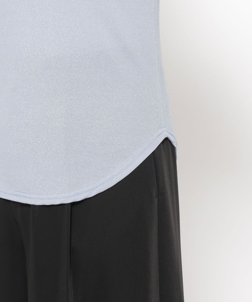 HARE（ハレ）の「2WAYラメシアーレースキリカエカットソー(HARE)（Tシャツ/カットソー・レディース・ホワイト/ブルー/ブラック・FREE）」の15枚目の写真