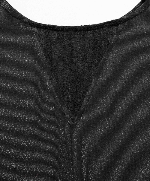 HARE（ハレ）の「2WAYラメシアーレースキリカエカットソー(HARE)（Tシャツ/カットソー・レディース・ホワイト/ブルー/ブラック・FREE）」の19枚目の写真